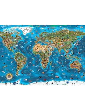 Rompecabezas Maravillas del Mundo Educa 1000 piezas