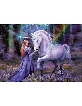 Rompecabezas Unicornio Ann Stokes Educa 1000 piezas