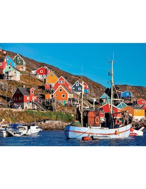 Rompecabezas Casas nordicas Educa 1000 piezas