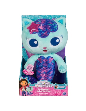 Peluche De Gabby's Dollhouse Spin Master Gatirena Interactiva