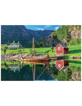 Rompecabezas Barco Vikingo Educa 1500 piezas