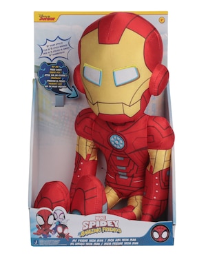 Peluche De Iron Man Jazwares Marvel Spidey And His Amazing Friends