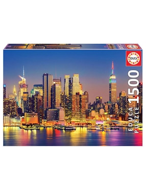 Rompecabezas Midtown Manhattan Nueva York Educa 1500 piezas