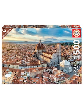 Rompecabezas Vistas de florencia, Italia Educa 1500 piezas