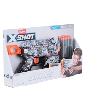 Pistola de dardos Zuru Skins Flux Game Over