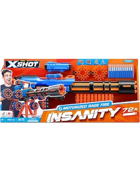 Pistola de dardos Zuru X-Shot Insanity
