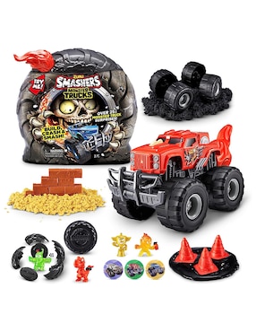 Set Figuras De Juguete Monster Truck Glow Riders Zuru