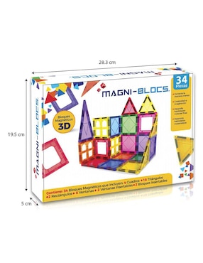 Magni Blocs Bloques Magnéticos 3D