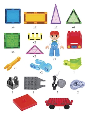 Magni Blocs Camión de Construcción