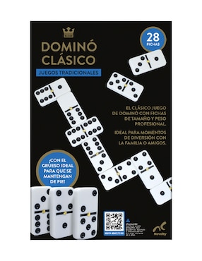 Dominó Clásico Doble 6 Foil Novelty