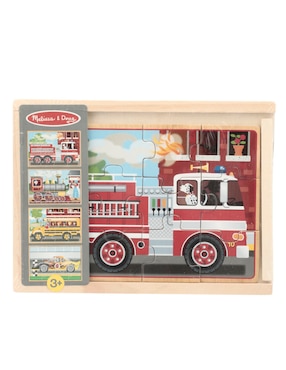 Rompecabezas Trasportes Melissa & Doug 48 Piezas