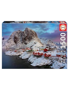 Rompecabezas Lofoten, Noruega Educa 1500 piezas