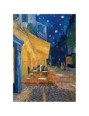 Rompecabezas Van Gogh, Los Girasoles y Café Terraza Clementoni 1000 piezas