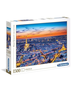 Rompecabezas Torre Eiffel, París Clementoni 1500 piezas