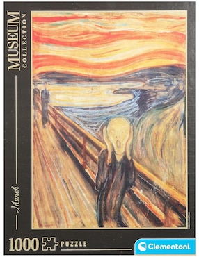 Rompecabezas Munch: El grito Clementoni 1000 piezas