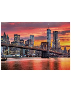 Rompecabezas Puente de Brooklyn, Nueva York Clementoni 1500 piezas