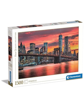 Rompecabezas Puente de Brooklyn, Nueva York Clementoni 1500 piezas
