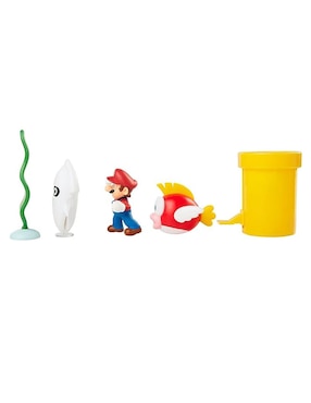 Figura de acción Super Mario Super Mario: Diorama Submarino collectors Jakks Pacific