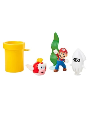 Figura de acción Super Mario Super Mario: Diorama Submarino collectors Jakks Pacific