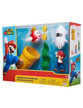 Figura de acción Super Mario Super Mario: Diorama Submarino collectors Jakks Pacific
