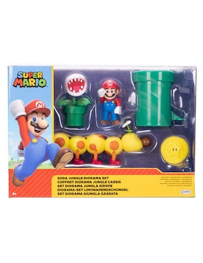 Set Diorama Jungla Sirope Jakks Pacific de Super Mario