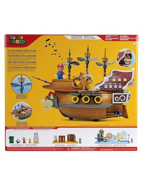 Juego Aeronave Deluxe De Bowser Jakks Pacific de Super Mario