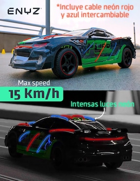 Automóvil deportivo Eniz neon racing car