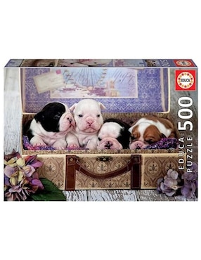 Rompecabezas Perritos Educa 500 piezas