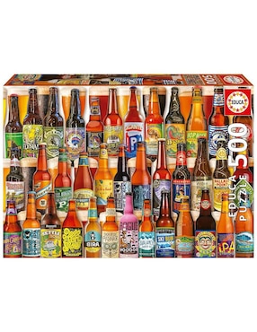 Rompecabezas Cervezas Educa 500 piezas