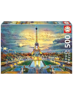 Rompecabezas Torre Eiffel, París Educa 500 piezas