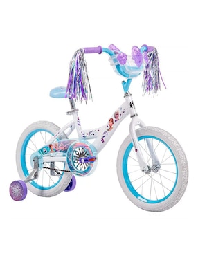 Bicicleta Infantil Huffy Rodada 16 Disney Frozen Para Niña