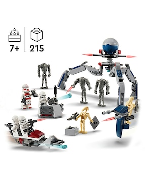 Lego Star Wars Pack de Combate: Soldado Clon y Droide de Combate 75372