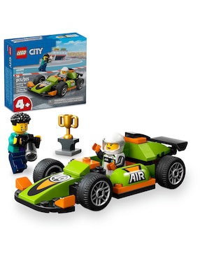 Lego City Lego Auto De Carreras Verde 60399