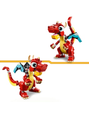Lego Creator Dragón Rojo 3 en 1 31145