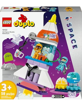 Lego Duplo Aventura en Transbordador Espacial 3en1 10422