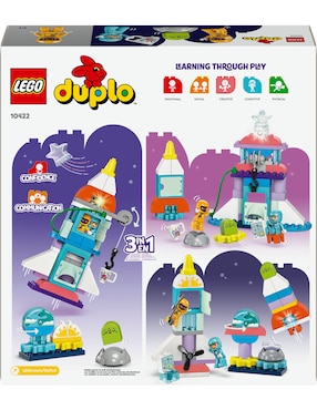 Lego Duplo Aventura en Transbordador Espacial 3en1 10422