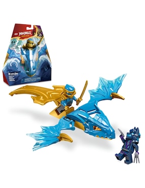 Lego Ninjago Ataque Rising Dragon De Nya 71802