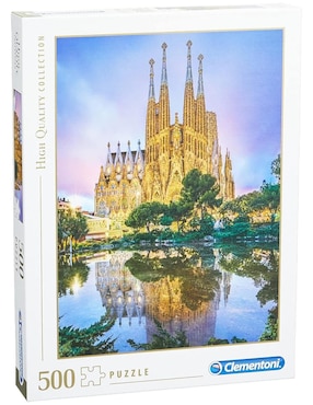 Rompecabezas Sagrada Familia, Barcelona Clementoni 500 piezas