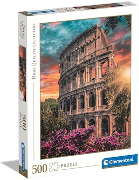Rompecabezas Coliseo al atardecer Clementoni 500 piezas