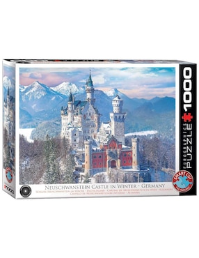 Rompecabezas Castillo de Neuschwanstein Eurographics 1000 piezas