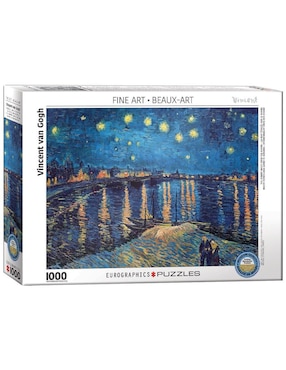 Rompecabezas Noche Estrellada, Van Gogh Eurographics 1000 piezas