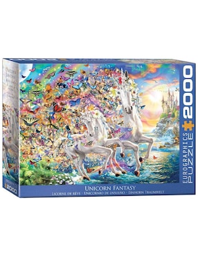 Rompecabezas Unicornios Eurographics 2000 piezas