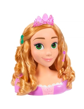 Muñeca Disney Princess Cabeza De Peinado Rapunzel