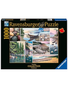 Rompecabezas Costa Oeste Canadá Ravensburger 1000 piezas