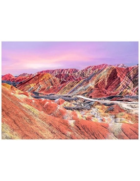 Rompecabezas Montañas Arcoiris China Ravensburger 1000 piezas