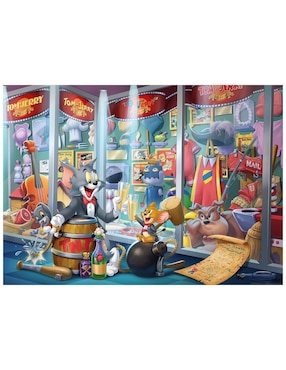 Rompecabezas Tom y Jerry Ravensburger 1000 piezas