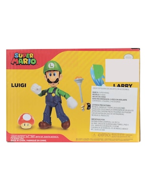 Set figuras acción articulada Super Mario Luigi y Larry collectors Jakks Pacific