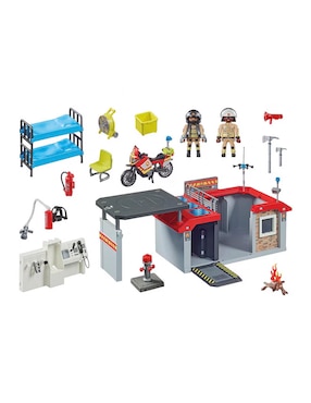 Playmobil City Action Pm Parque De Bomberos 71193