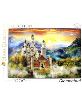 Rompecabezas Castillo Neuschwanstein Clementoni 2000 piezas