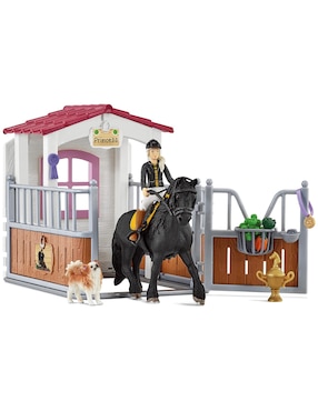 Box Para Caballos Con Club De Caballos Tori & Princess Schleich